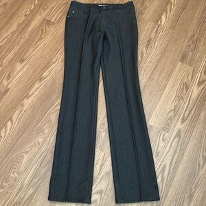 Centre Ville Paris Casual 5 pockets Style Pants Women Size 6  Gray ( Charcoal)